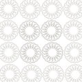 Round pattern from a white background Royalty Free Stock Photo