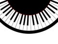 Round piano