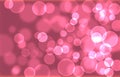 Round pink bokeh backgrounds