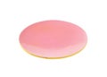 Round pink plate