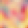 Round pixel art pattern. Colorful modern background