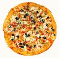 Round pizza Royalty Free Stock Photo