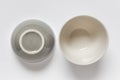 Round porcelein dish bowl template mockup