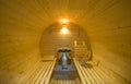 Round sauna Royalty Free Stock Photo