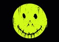 Horror smiley creepy smile green disquieting