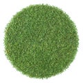 Round shape grass