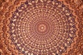 Round shape oriental pattern