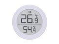 Round shape temperature and humidity meter, front view Royalty Free Stock Photo