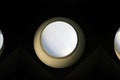 the round skylight Royalty Free Stock Photo