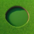Round slice of grass field with soil piece of land with green grass surface isolated with Fresh environment and tourism