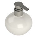 Round soap bottle