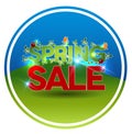 Round spring sale symbol