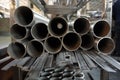 Round stainless steel tube