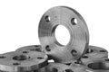 Round steel flange Royalty Free Stock Photo