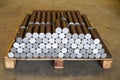 Round steel shaft, raw material for automotive parts