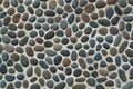 Round stone rock wall background Royalty Free Stock Photo