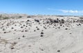 Round stones landscape Royalty Free Stock Photo