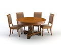 Round table Royalty Free Stock Photo