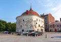 Round Tower in center of Vyborg, Russia