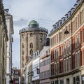 the round tower at kobmagergade in the center of Copenhagen