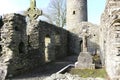 Round tower of the monasterboice, Ireland from the 5th century.