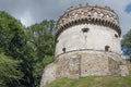 The Round Tower, part of Ostroh Castle, Ukraine