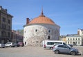 The round tower. Sunny may day. Vyborg