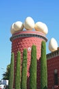 Round tower of the theatre-museum of Salvador Dali