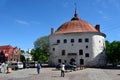 Round tower in Vyborg, Russia Royalty Free Stock Photo