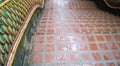 Round trip thailand july 2017 - Chiang Mai - stair in the Wat Ph Royalty Free Stock Photo