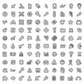 Round Webdesign Elements - Icon Set for Web Royalty Free Stock Photo