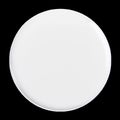 Round White Object Placed on a Flat Surface in a Bright Room at Midday Royalty Free Stock Photo