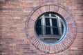 Round window with reflection