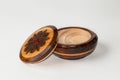 Round Wooden Box