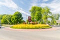 Roundabout of the Cursed Soldiers with Garwolin coat of arms