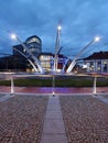 Roundabout U Koruny in Hradec Kralove / Czech Republic Royalty Free Stock Photo