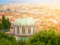 Rounded building of Coffee House in Boboli Gardens, Florence, Tuscany, Italy