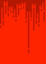 Scarlet color Abstract Rounded Color Lines halftone transition background illustration