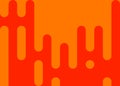 Scarlet color Abstract Rounded Color Lines halftone transition background illustration
