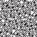 ROUNDED LINES DIAGONAL TRANSITION TEXTURE. SEAMLESS VECTOR PATTERN Royalty Free Stock Photo