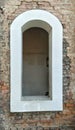 Rounded Medieval Window Royalty Free Stock Photo
