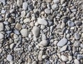Rounded shapes  stones, gravel and sand texture Royalty Free Stock Photo