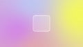 Rounded square Glassmorphism button on a background with a soft green mint gradient Royalty Free Stock Photo