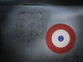 Roundel of France Air Force Royalty Free Stock Photo