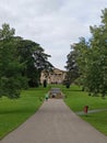 Roundhay park Mansion House Leeds West Yorkshire England autumn 2023 UK Royalty Free Stock Photo