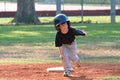 Rounding second base