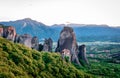 Rousanou Monastery in Meteora, Greece.