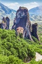 Rousanou Monastery at Meteora in Trikala region, Greece.