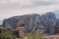 Roussanou Monastery Royalty Free Stock Photo