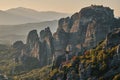 Roussanou Monastery in Meteora Greece Royalty Free Stock Photo